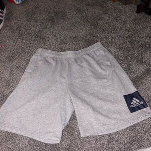 Adidas Men's Gray Athletic Shorts